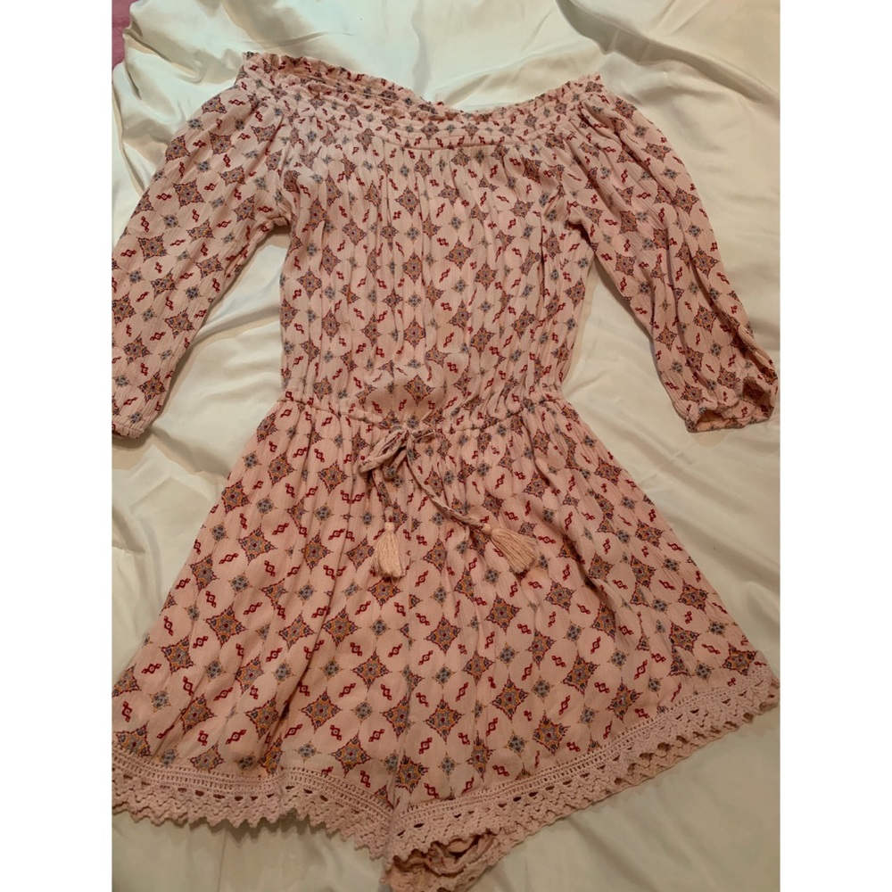 Abercrombie & Fitch pink romper